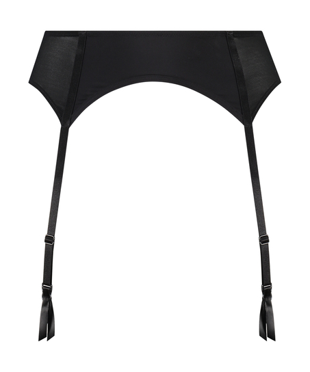 Podwiązki z siateczki, Czarny