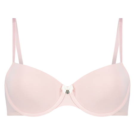 Demi Padded Underwired Bra, R&oacute;żowy