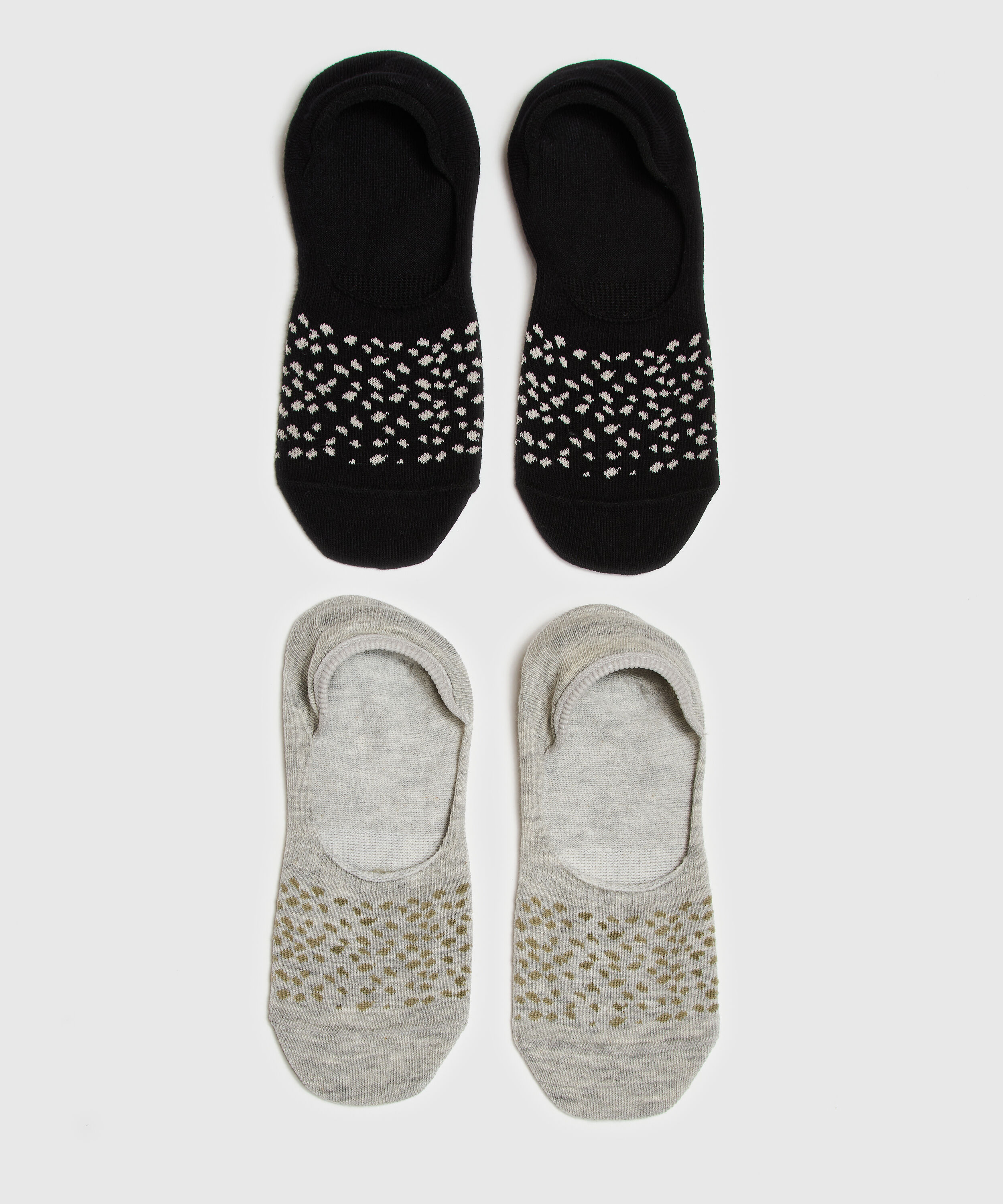 2 pary skarpetek, Czarny