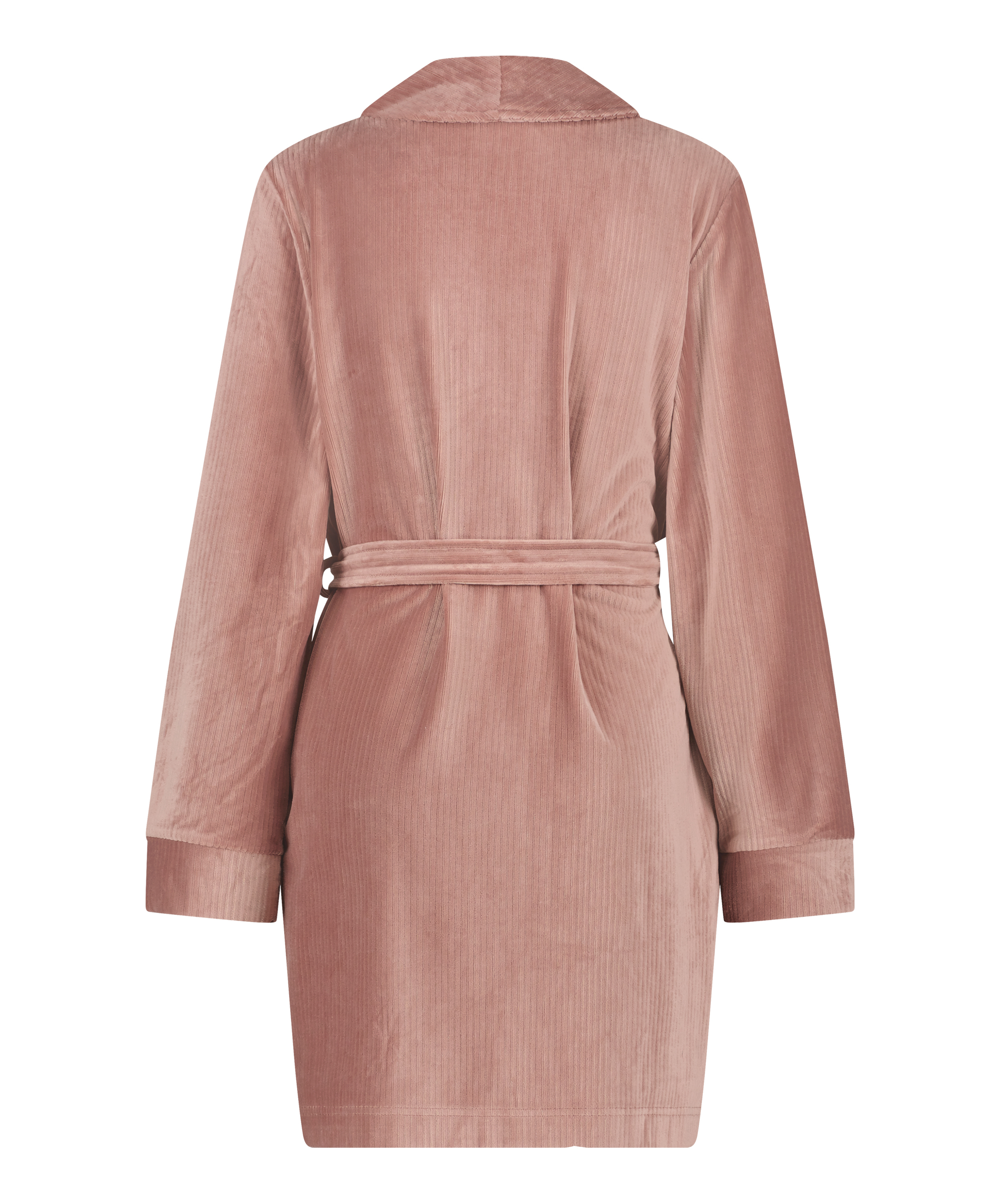 Aksamitny szlafrok, Różowy, main