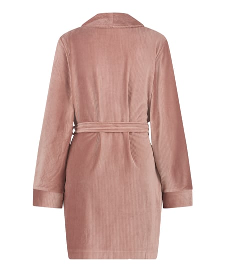 Aksamitny szlafrok, Różowy