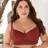 Padded Longline Underwired Bra Winnie I AM, Czerwony
