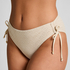 Szydełkowy d&oacute;ł od bikini Crochet, Biały