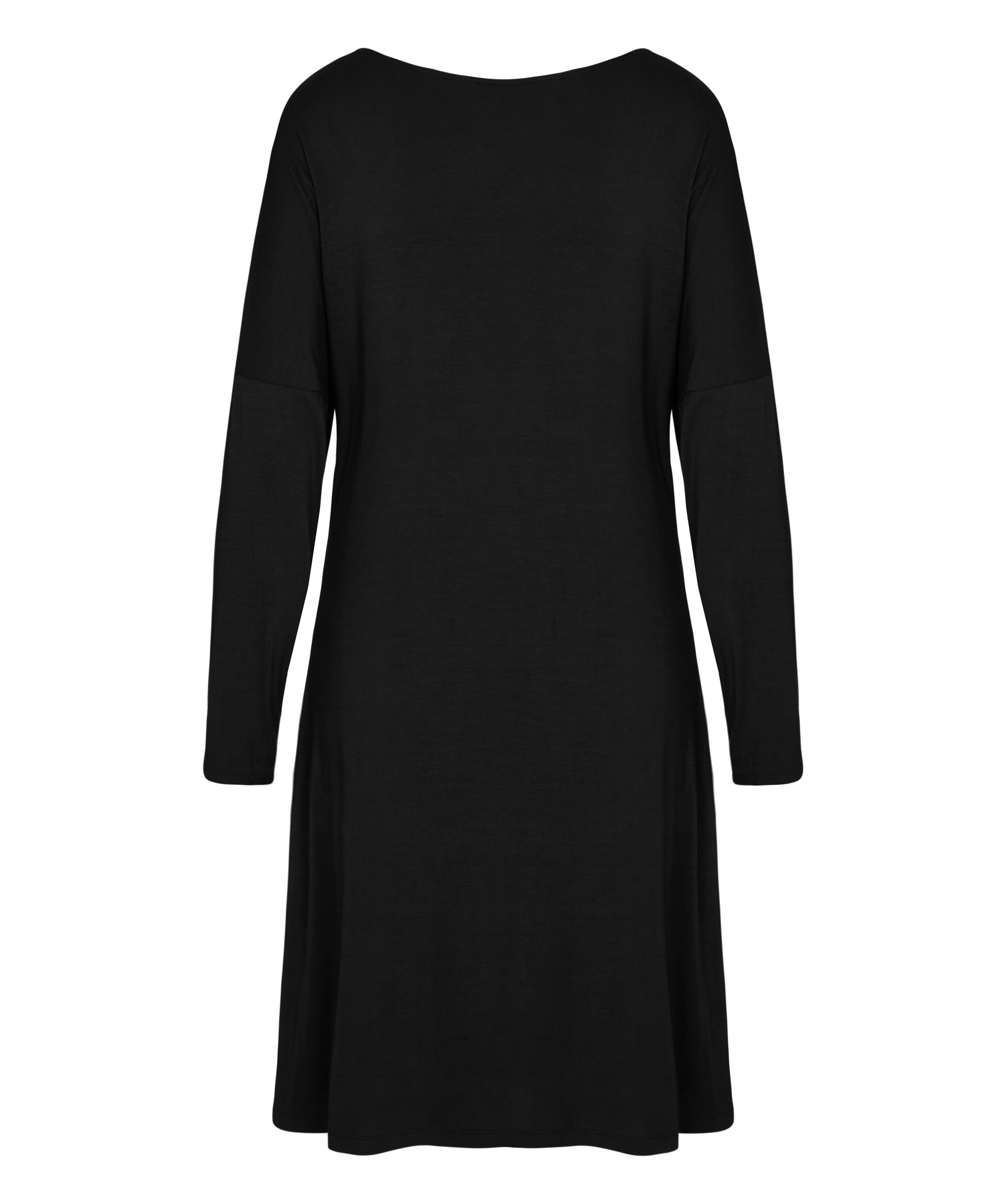 Koszula nocna Jersey Essential, Czarny, main