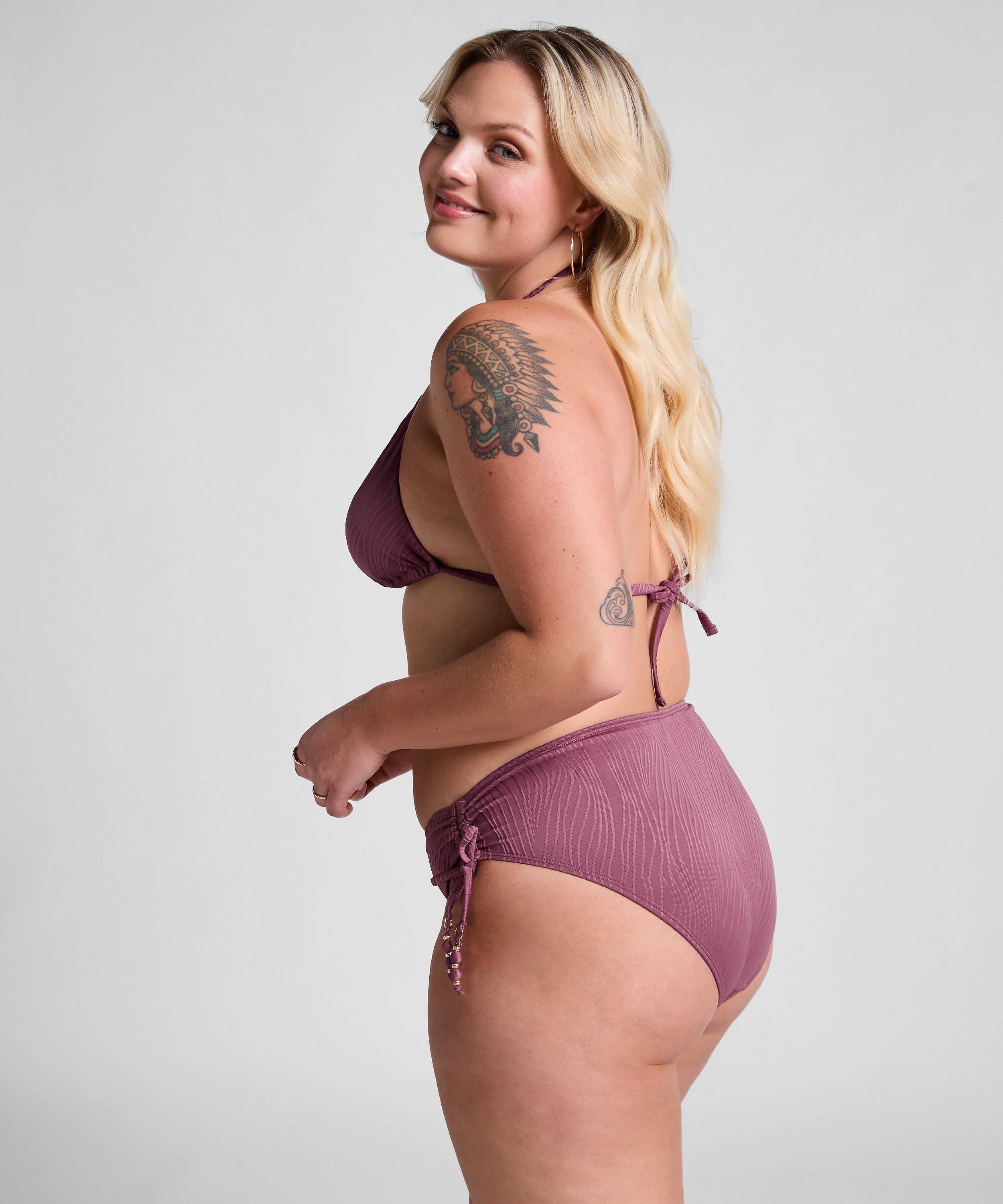 Tr&oacute;jkątna g&oacute;ra od bikini Cozumel, Fioletowy, main