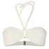 G&oacute;ra od Bikini Bandeau St Kitts, Biały