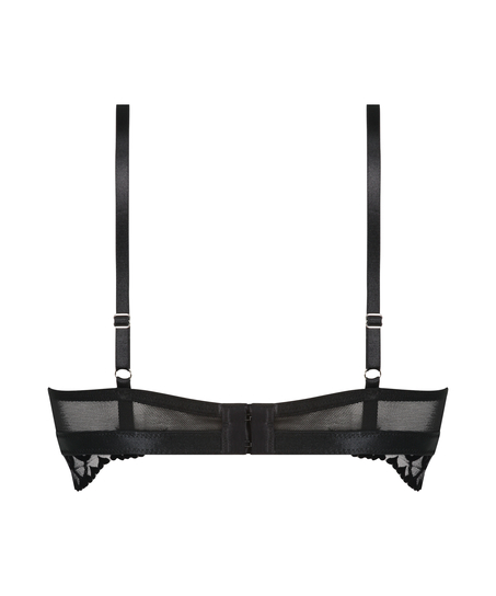 Biustonosz bralette Pippa, Czarny