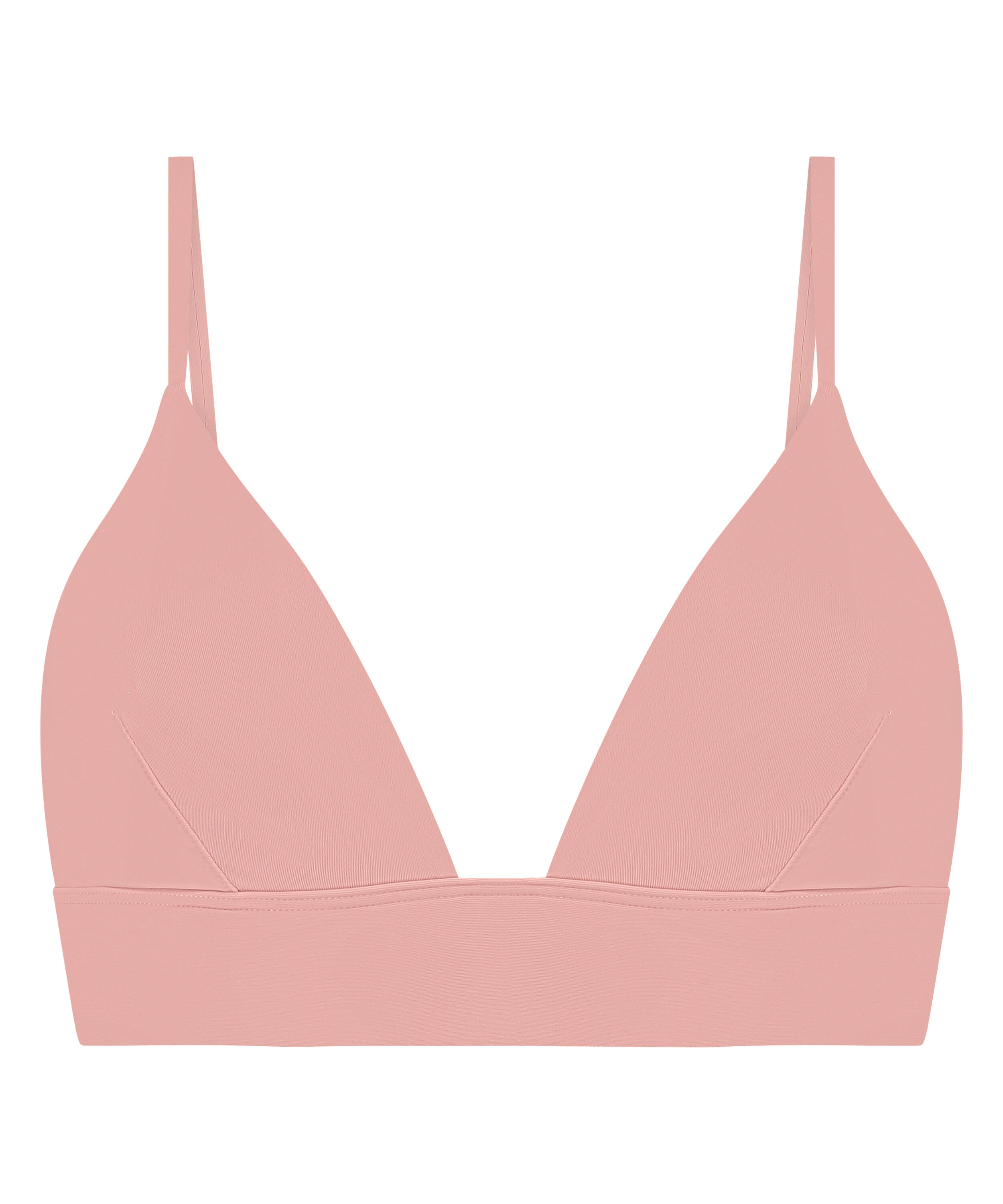 Tr&oacute;jkąt Bralette Smooth, R&oacute;żowy