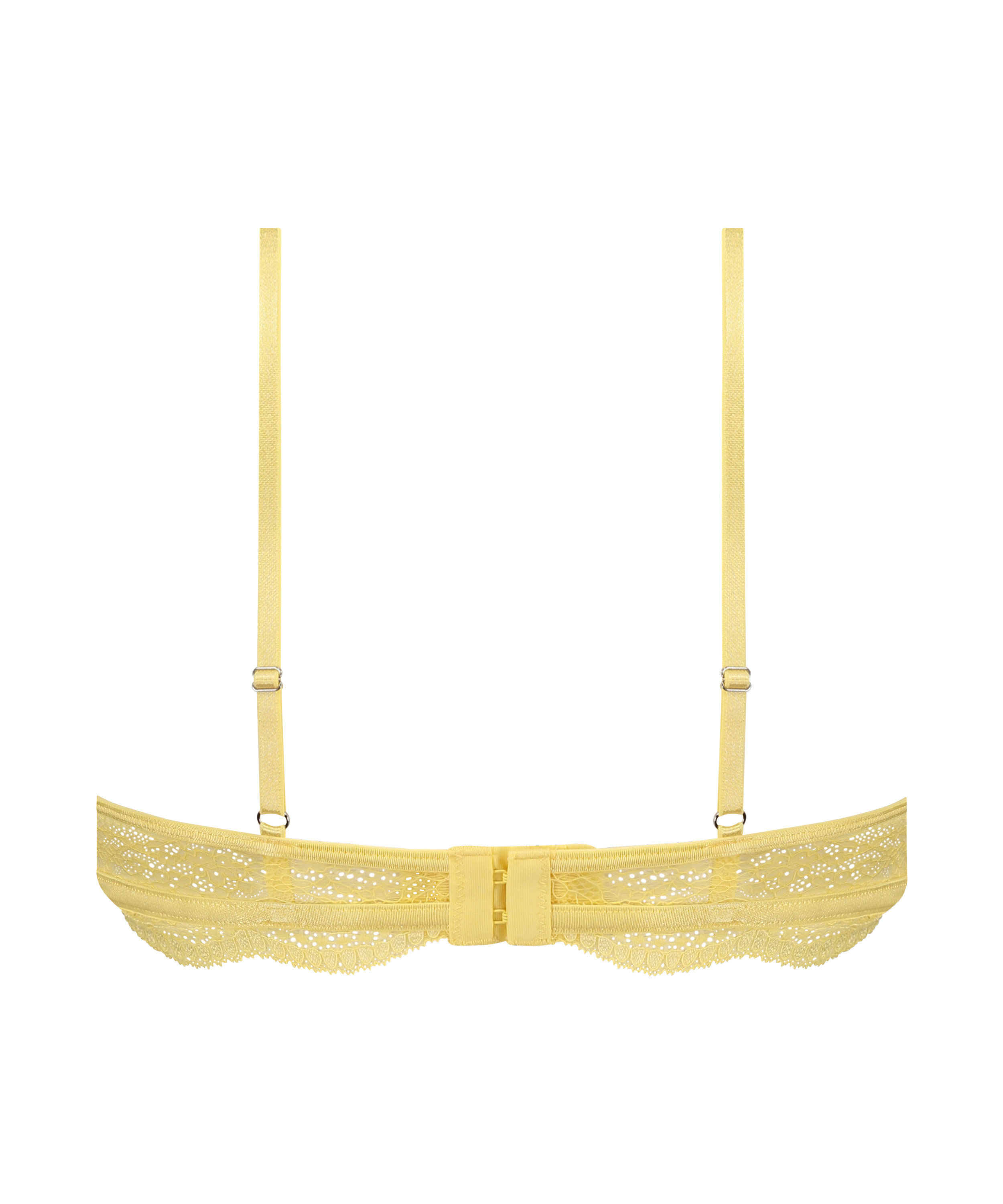 Nieusztywniany biustonosz z fiszbinami Isabelle, Ż&oacute;łty, main