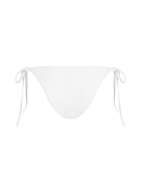 Majtki od bikini Seashell, Biały