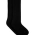 Cashmere Blend Ribbed Socks, Czarny