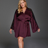 Nadia Satin Kimono, Czerwony