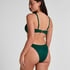 G&oacute;ra Bikini Azua z Fiszbinami Bez Wkładek, Zielony