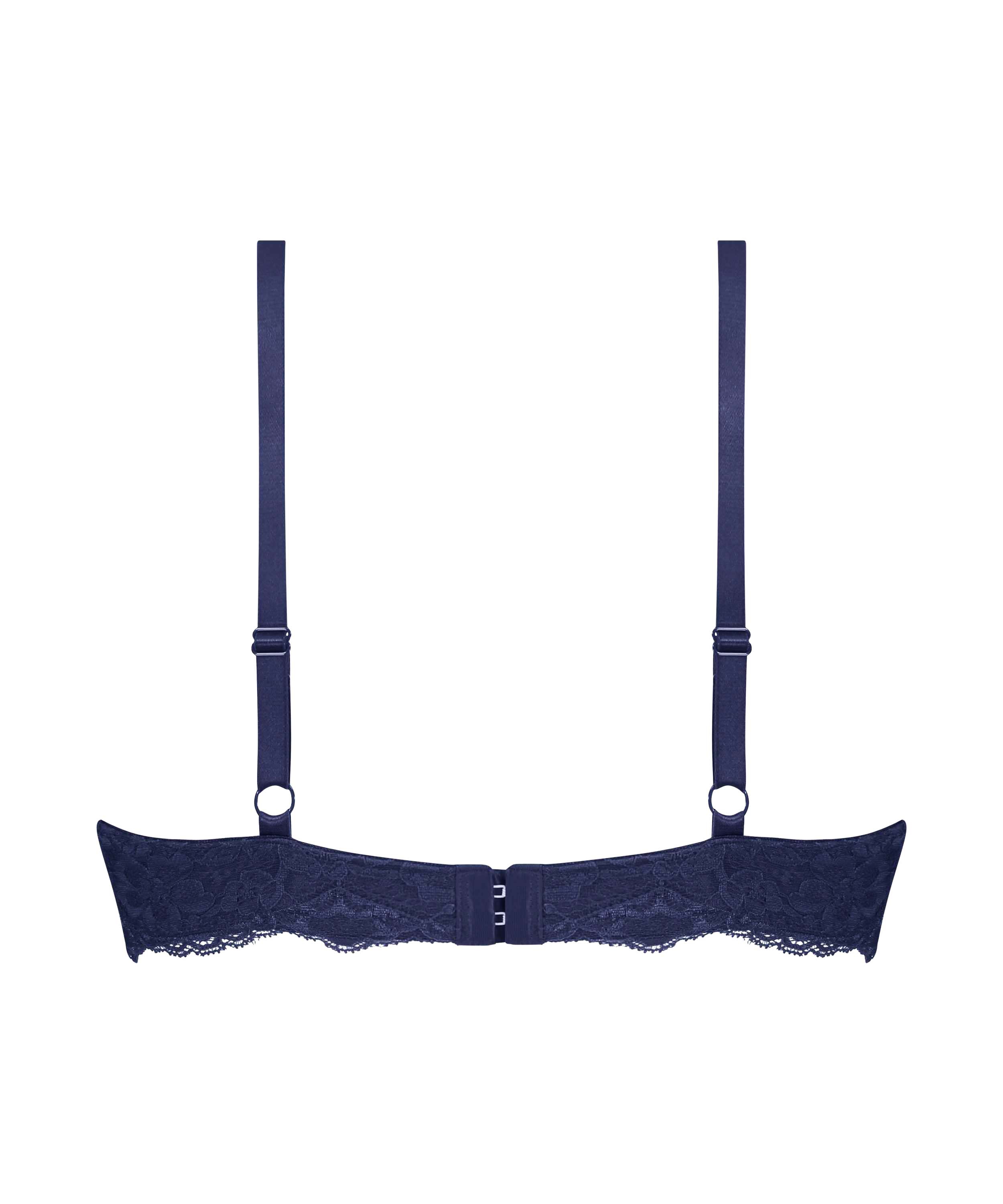 Biustonosz usztywniany z fiszbinami Marine, Niebieski, main