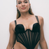 Gorset Paige, Czarny