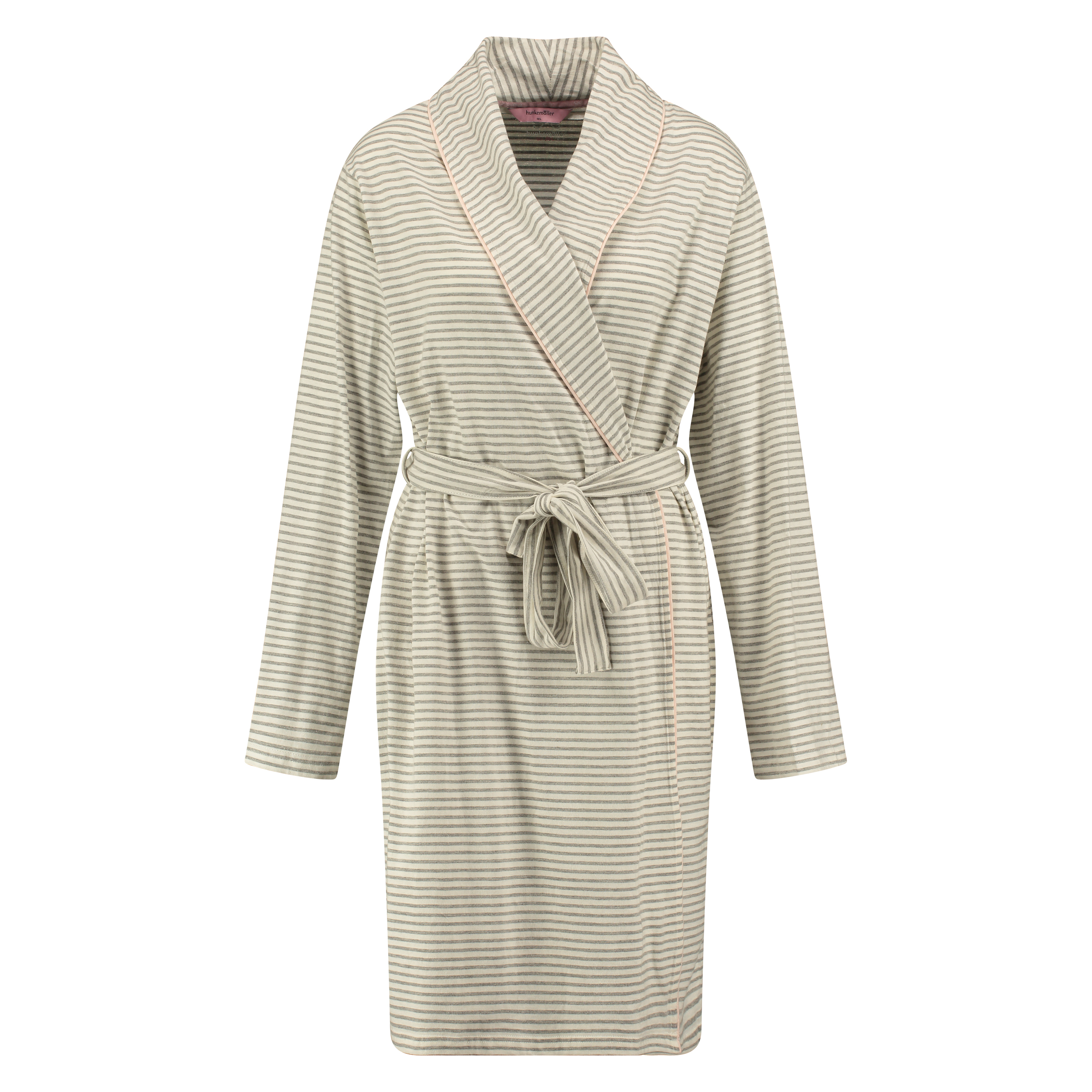 Bathrobe Jersey Robe, Szary, main