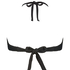 G&oacute;ra od bikini typu bandeau Crinkle, Czarny