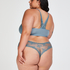 Brazyliany V-shape Mesh, Zielony