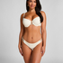 Crochet Bikini Top, Biały
