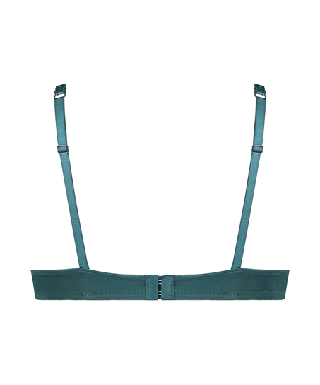 Usztywniany biustonosz z fiszbinami Maya, Niebieski