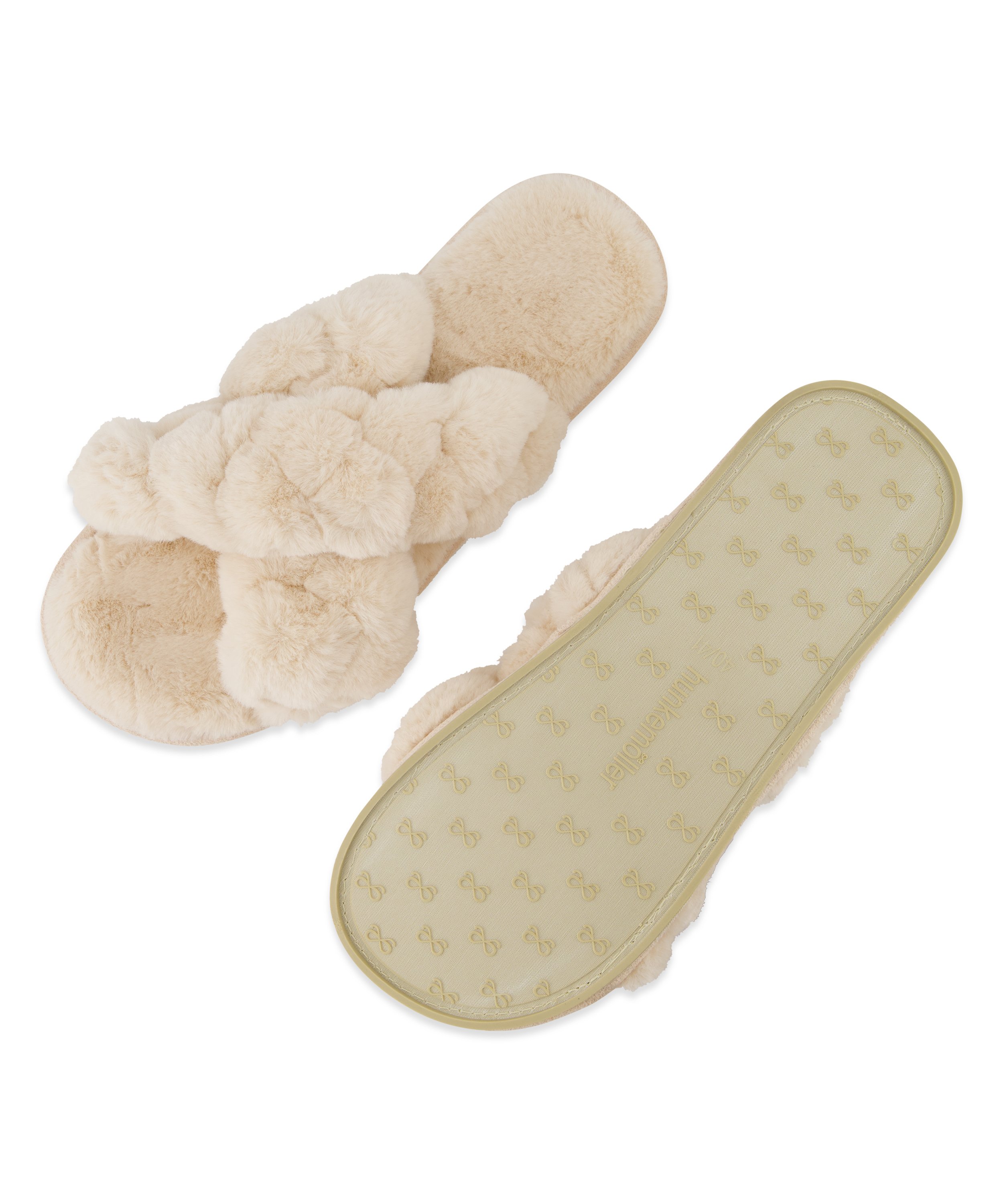 Kapcie Lia, Biały, main