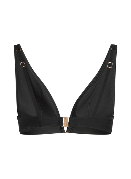 Tr&oacute;jkątna g&oacute;ra od bikini Luna, Czarny
