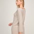 Pyjama Top Loose Jersey, Biały