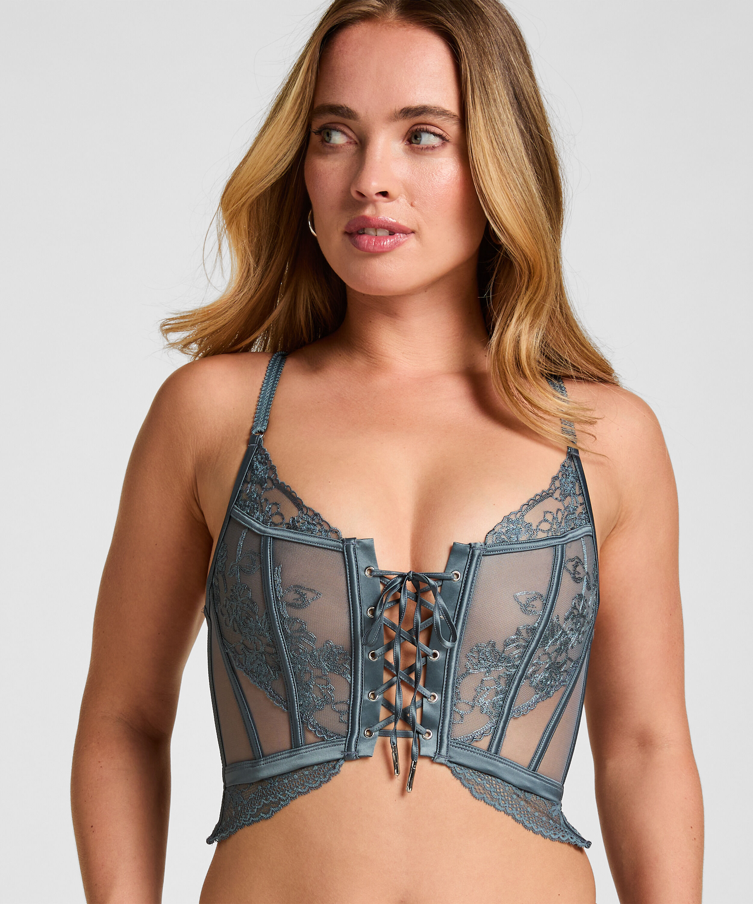 Bustier Nola, Niebieski