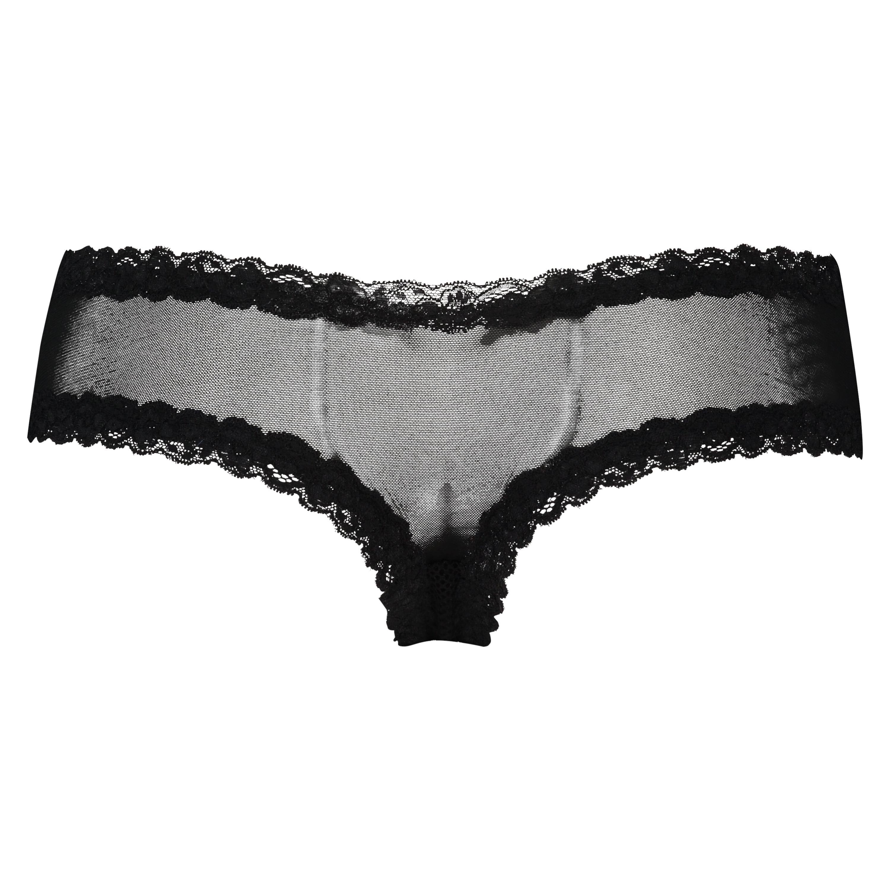 Brazyliany V-shape Mesh, Czarny, main