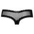 Brazyliany V-shape Mesh, Czarny
