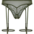 Stringi Highleg Isabelle z Wysokim Stanem, Zielony