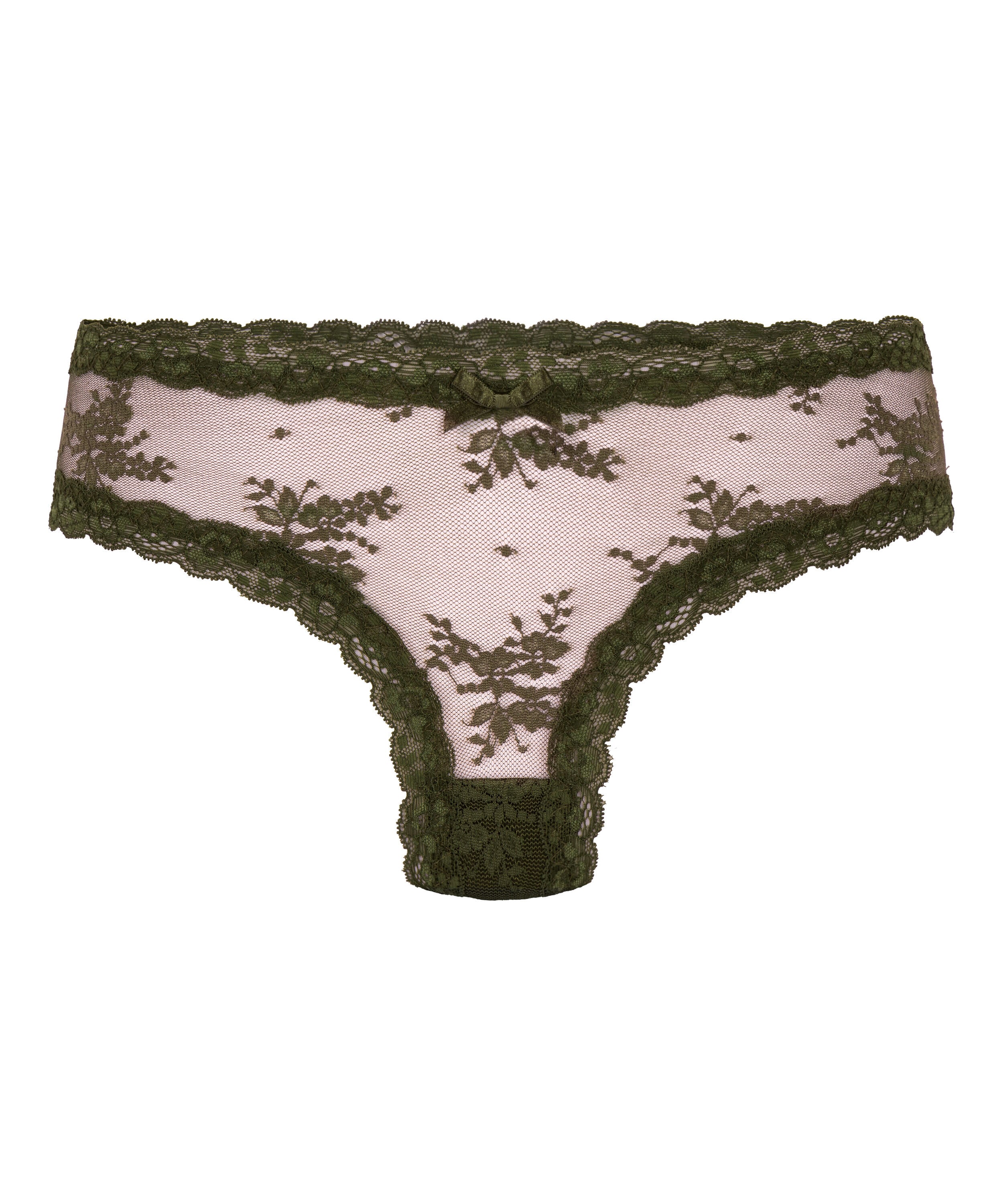 Brazyliany V-shape Mesh, Zielony