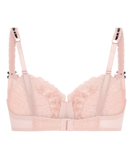 Biustonosz Dorothy z nieusztywnianymi fiszbinami, Różowy