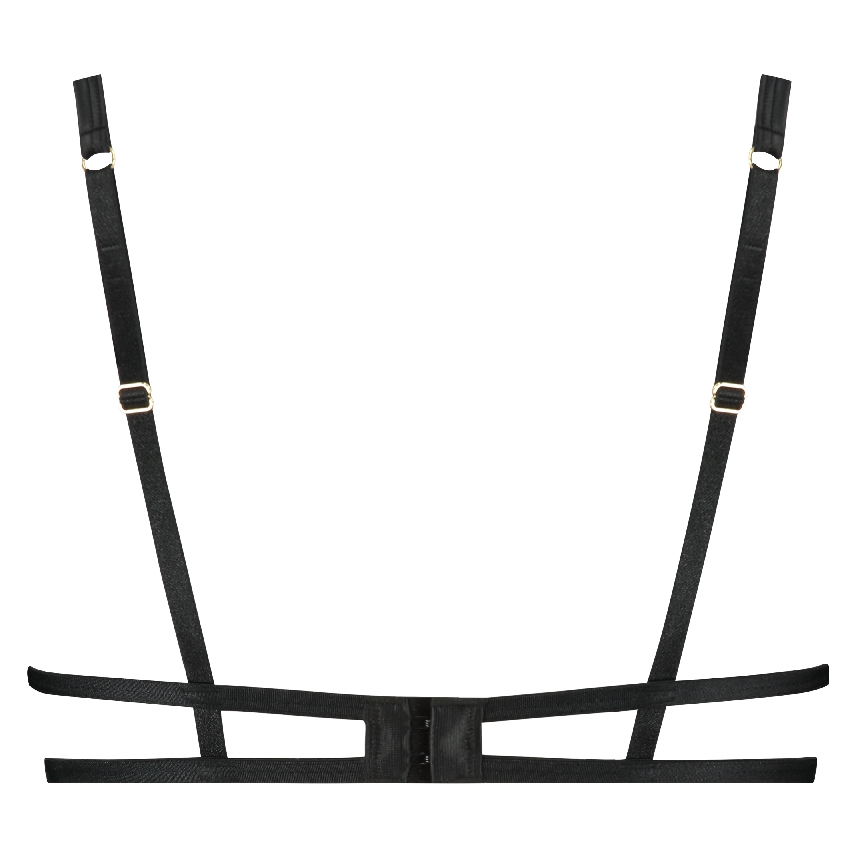 Angelica non-padded underwired bra, Czarny, main