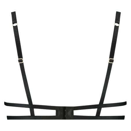 Angelica non-padded underwired bra, Czarny