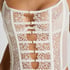 Biustonosz Bustier Kristina, Biały