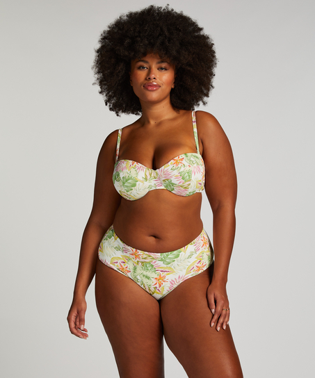G&oacute;ra od bikini push-up Tropics miseczki A &ndash; E, Biały