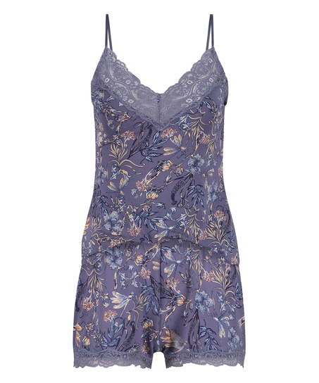 Zestaw piżamowy, Niebieski