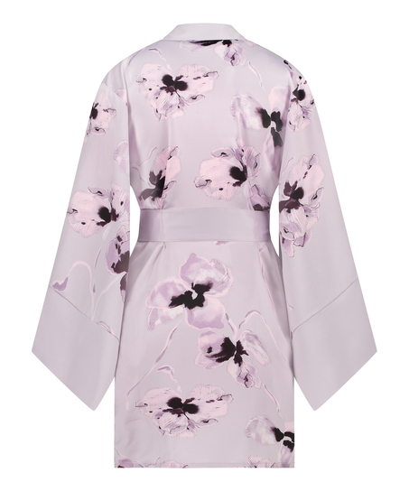 Satynowe kimono, Fioletowy