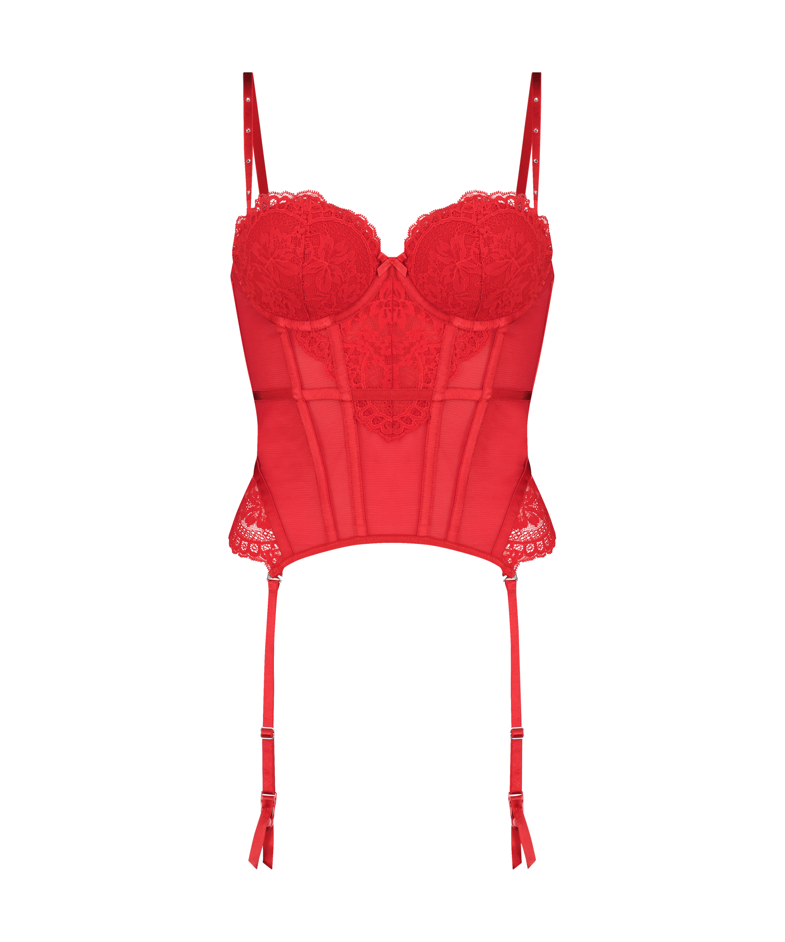 Biustonosz bustier Mariah, Czerwony, main