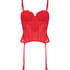 Biustonosz bustier Mariah, Czerwony