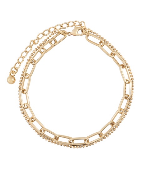 Bransoletka z łańcuszkiem, Ż&oacute;łty