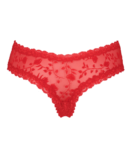 Brazyliany V-shape Mesh, Czerwony