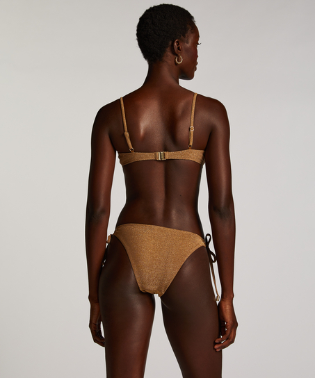 Góra od bikini Goldie Shimmer, Żółty