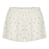 Szorty Piżamowe Daisy, Biały