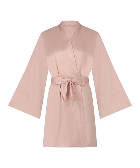Satynowe kimono, R&oacute;żowy