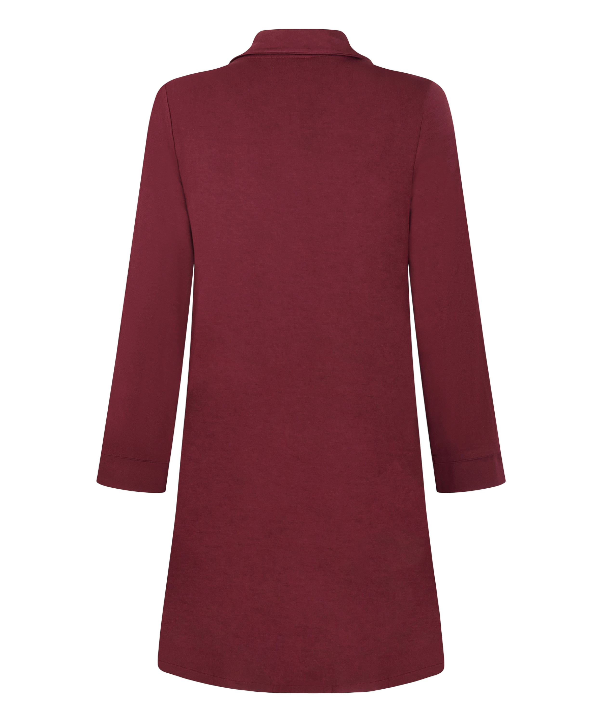 Sukienka Essential z dżerseju z długim rękawem, Fioletowy, main