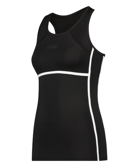 Wąski top HKMX Ayla, Czarny