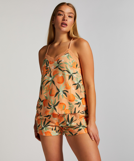 Szorty piżamowe, Różowy