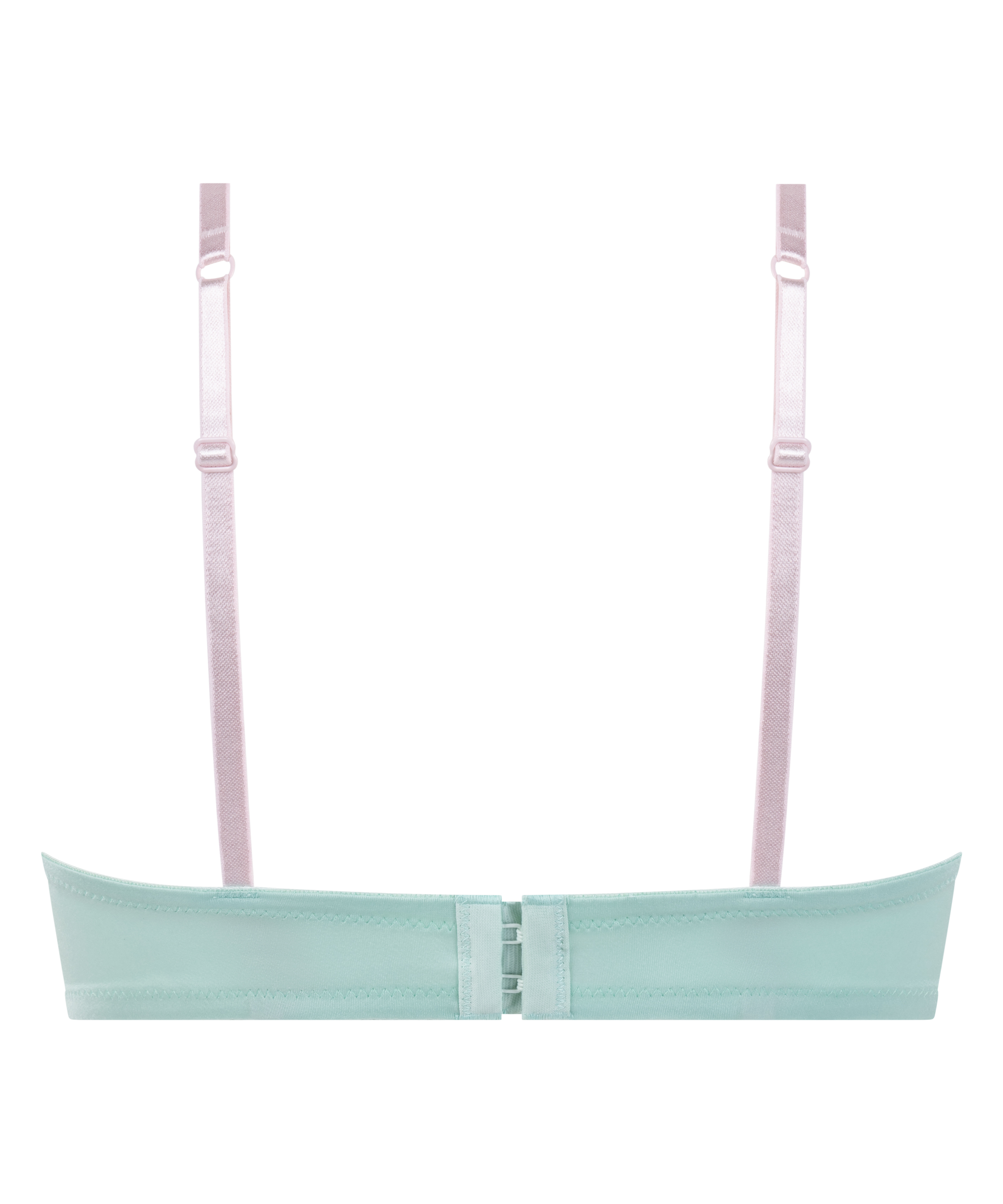 Biustonosz usztywniany z fiszbinami Lace & Shine, Niebieski, main